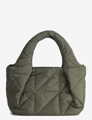 Markberg - HarrietMBG Bag, Slash Puf. - handbags - olive - 4