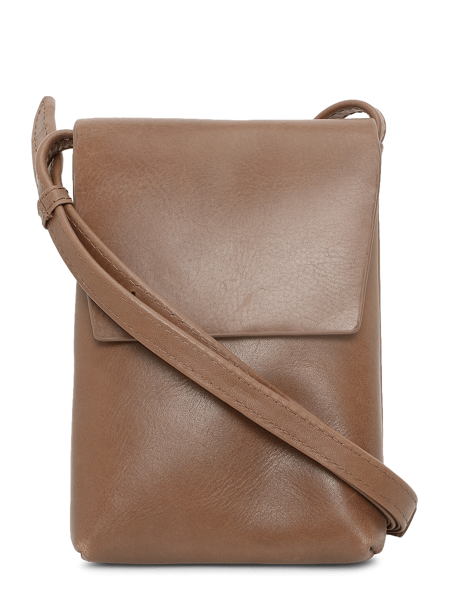 Markberg - RaveaMBG Phone Bag, Antique - modetrends - caramel w/br. gold - 0