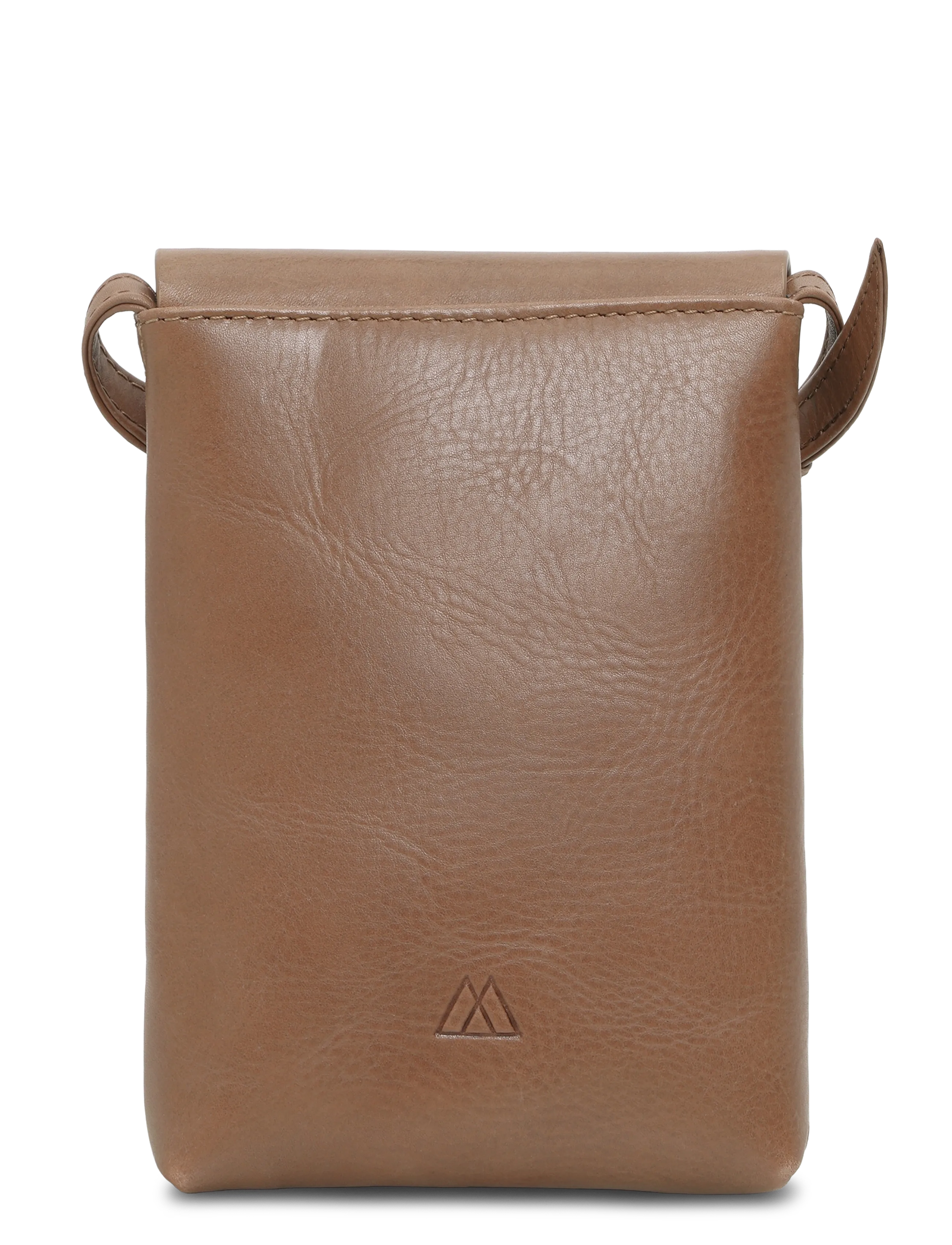 Markberg - RaveaMBG Phone Bag, Antique - accessories - caramel w/br. gold - 1