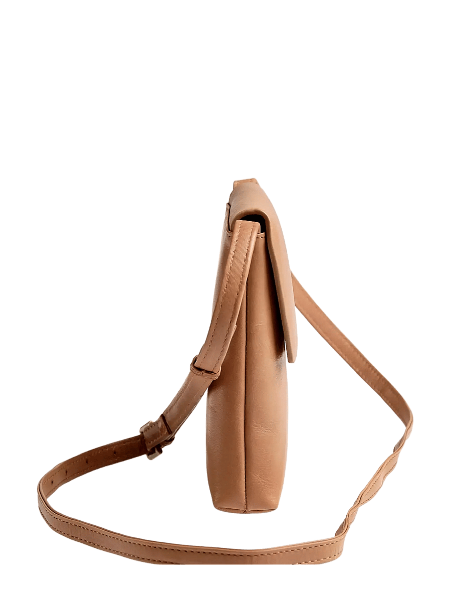Markberg - RaveaMBG Phone Bag, Antique - mode trends - caramel w/br. gold - 2