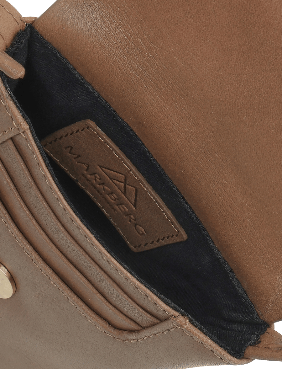 Markberg - RaveaMBG Phone Bag, Antique - modetrends - caramel w/br. gold - 3