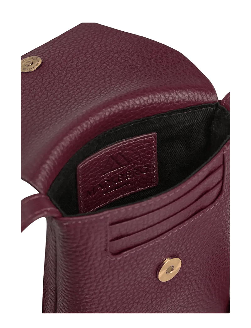 Markberg - RaveaMBG Phone Bag, Grain - coque de téléphone - burgundy w/br. gold - 5