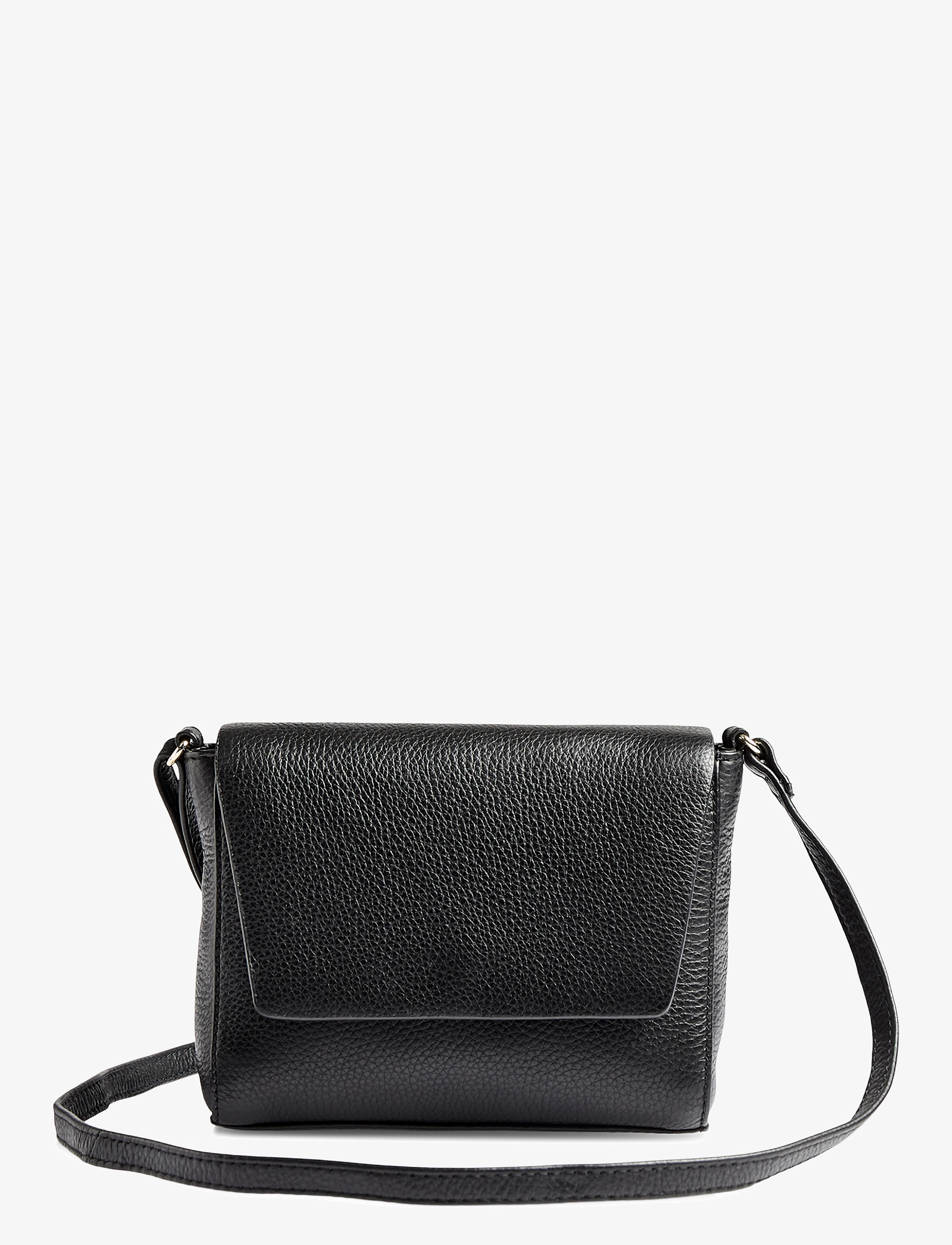 MARKBERG Saigembg Crossbody Tasche, Grain Schwarz - One Size - Damen
