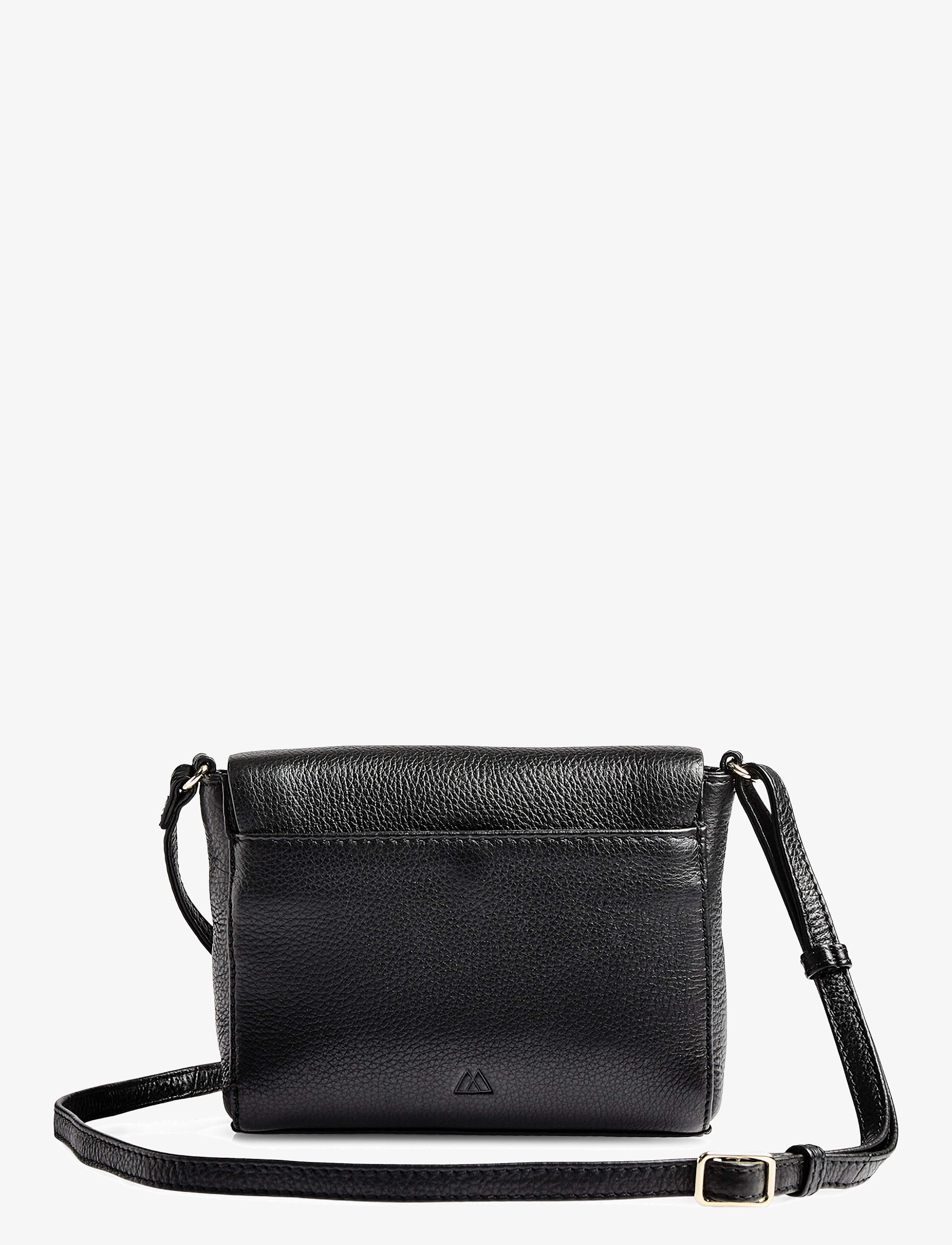 Markberg - SaigeMBG Crossbody Bag, Grain - akcesoria - black w/gold - 3