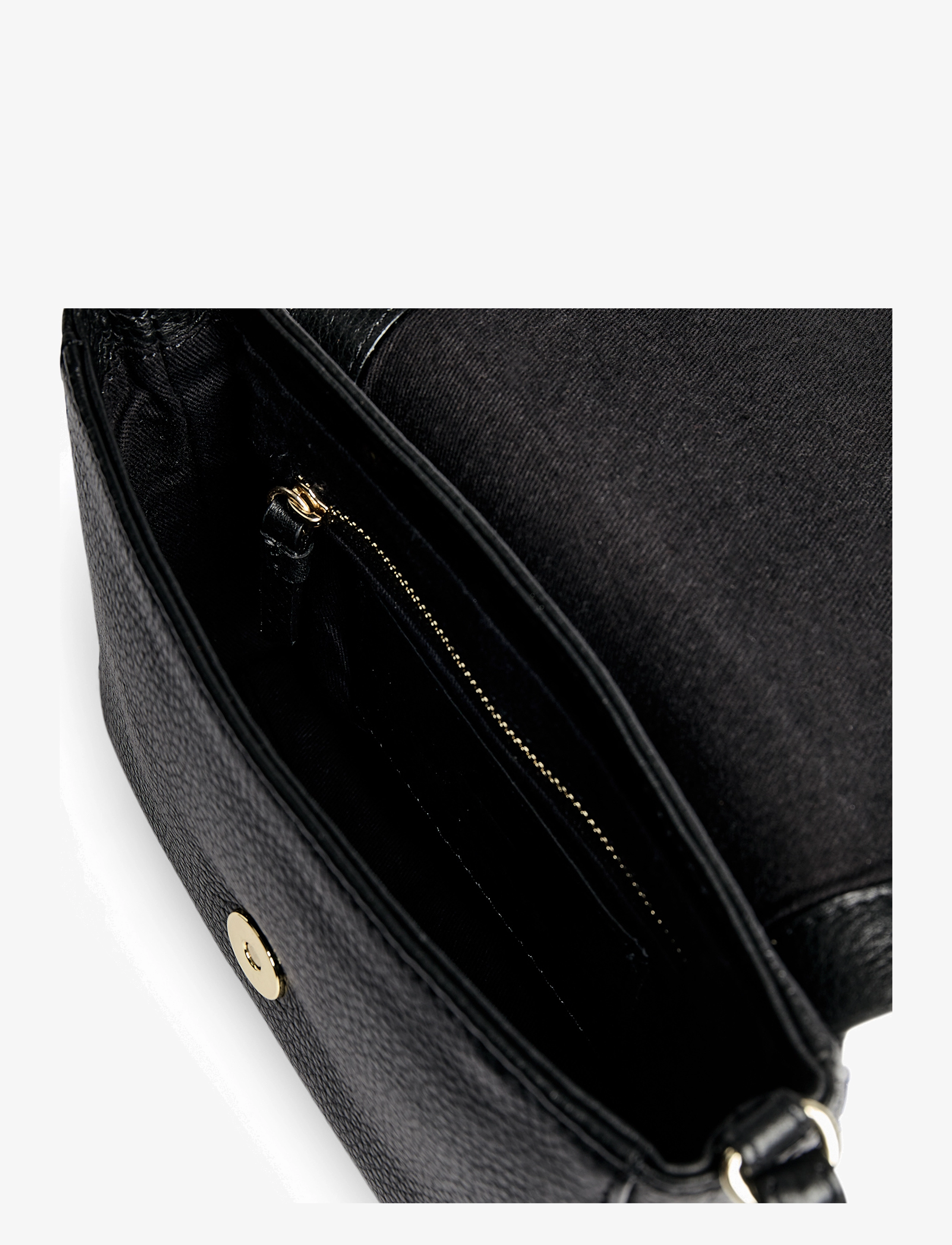 Markberg - SaigeMBG Crossbody Bag, Grain - akcesoria - black w/gold - 5