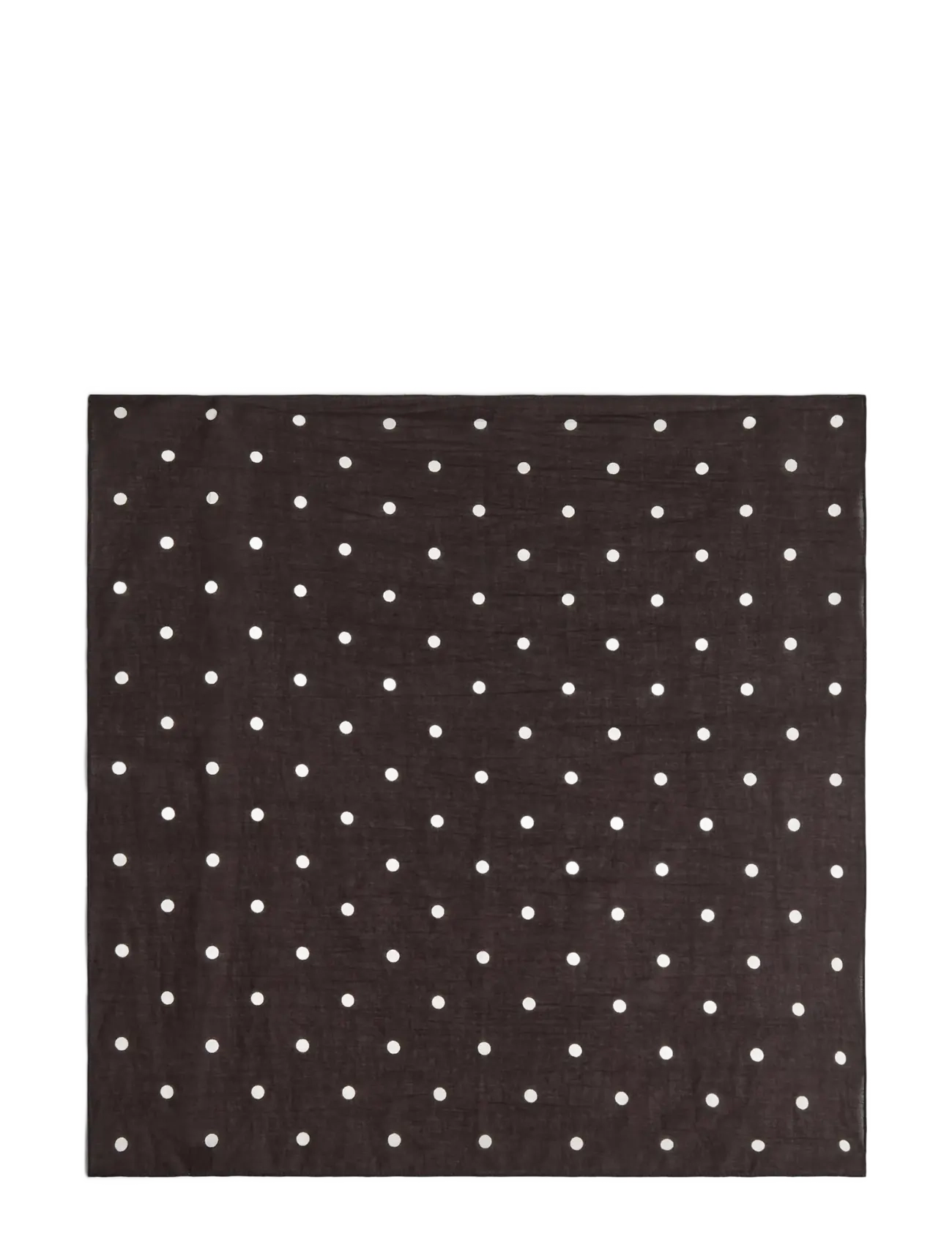 Markberg - KyotoMBG Scarf - tynde tørklæder - polka dot, brown - 1