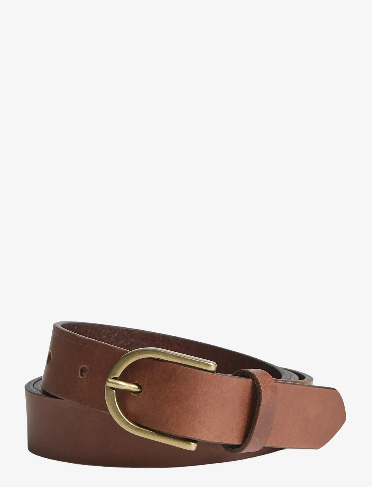 Markberg - TaylaMBG Belt - vardagsskärp - 226 cognac w/br. gold - 0