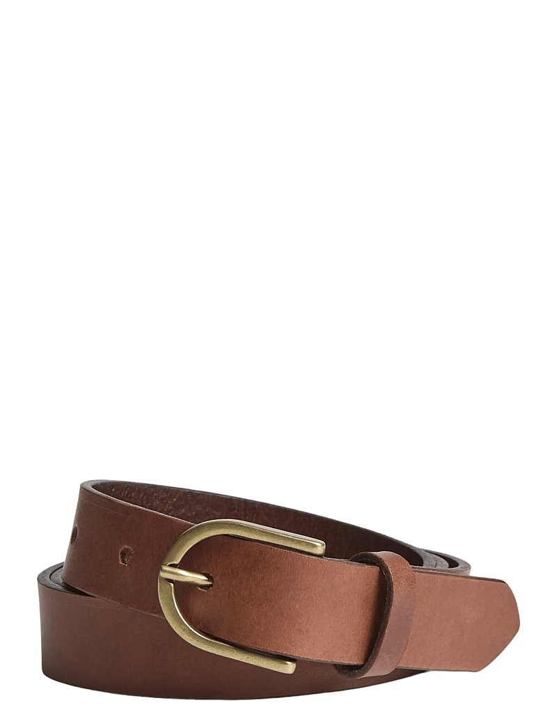 Markberg - TaylaMBG Belt - vardagsskärp - 226 cognac w/br. gold - 0