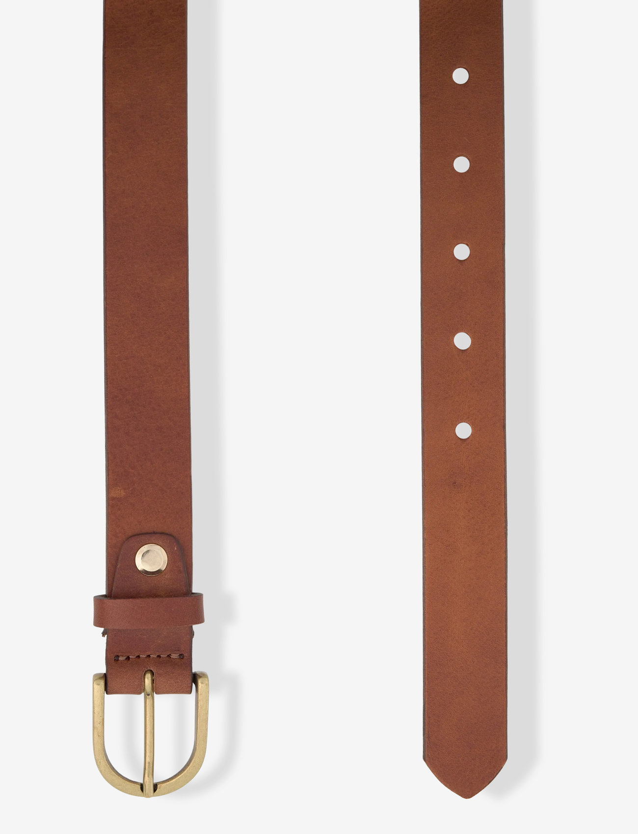 Markberg - TaylaMBG Belt - vardagsskärp - 226 cognac w/br. gold - 3