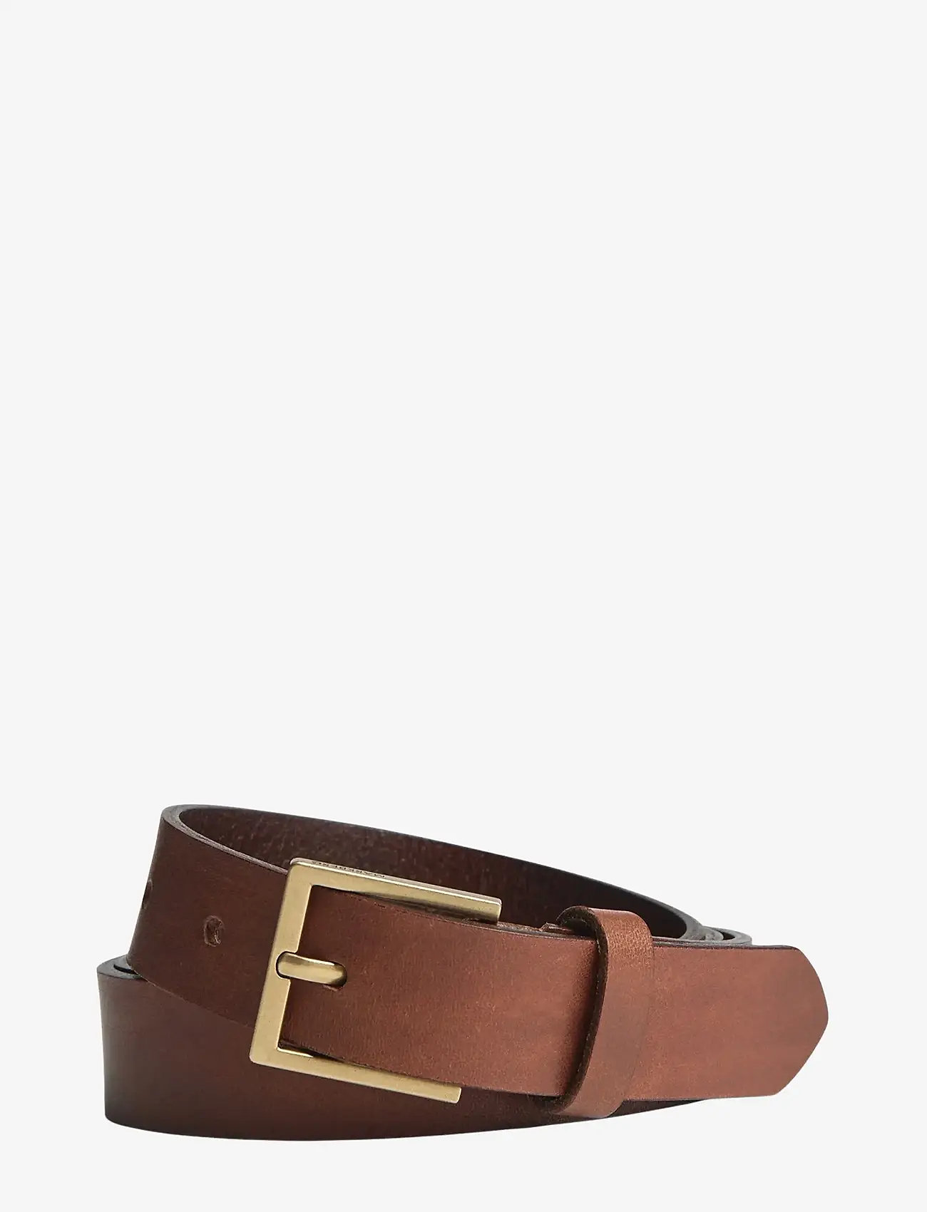 Markberg - EmiraMBG Belt - vardagsskärp - cognac w/br. gold - 0