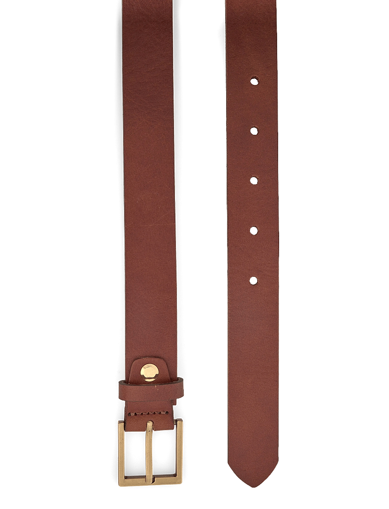 Markberg - EmiraMBG Belt - vardagsskärp - cognac w/br. gold - 1