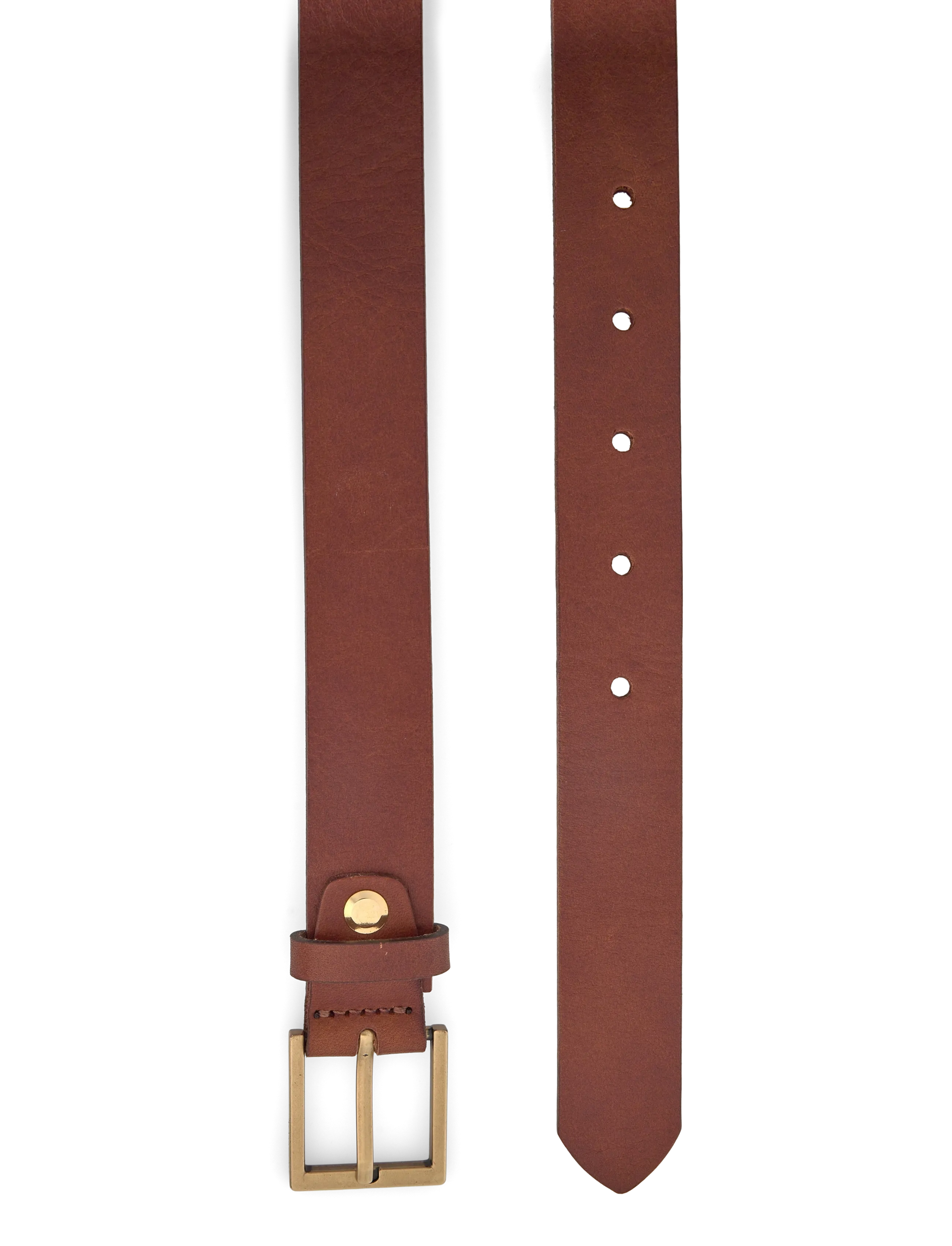 Markberg - EmiraMBG Belt - ledergürtel - cognac w/br. gold - 1