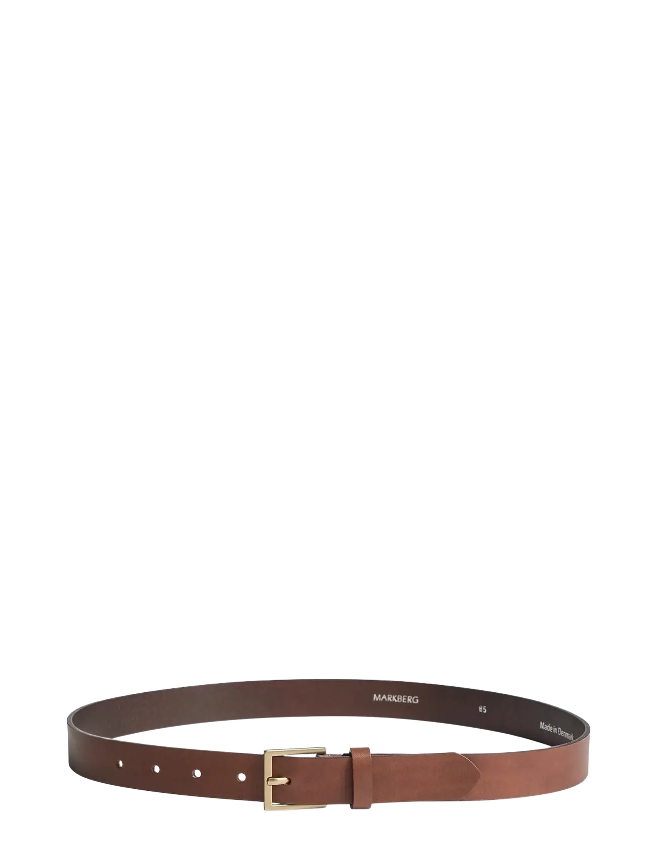 Markberg - EmiraMBG Belt - ledergürtel - cognac w/br. gold - 2
