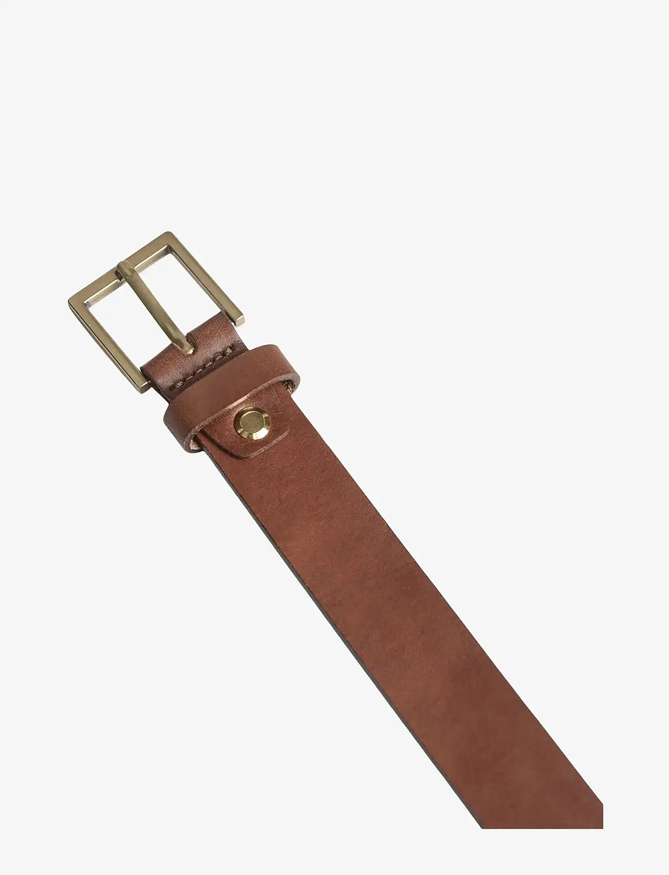 Markberg - EmiraMBG Belt - vardagsskärp - cognac w/br. gold - 3