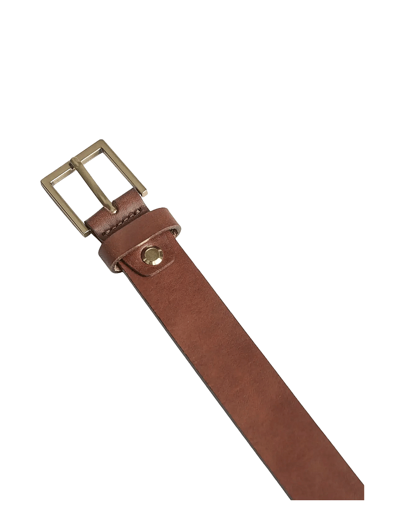 Markberg - EmiraMBG Belt - vardagsskärp - cognac w/br. gold - 3