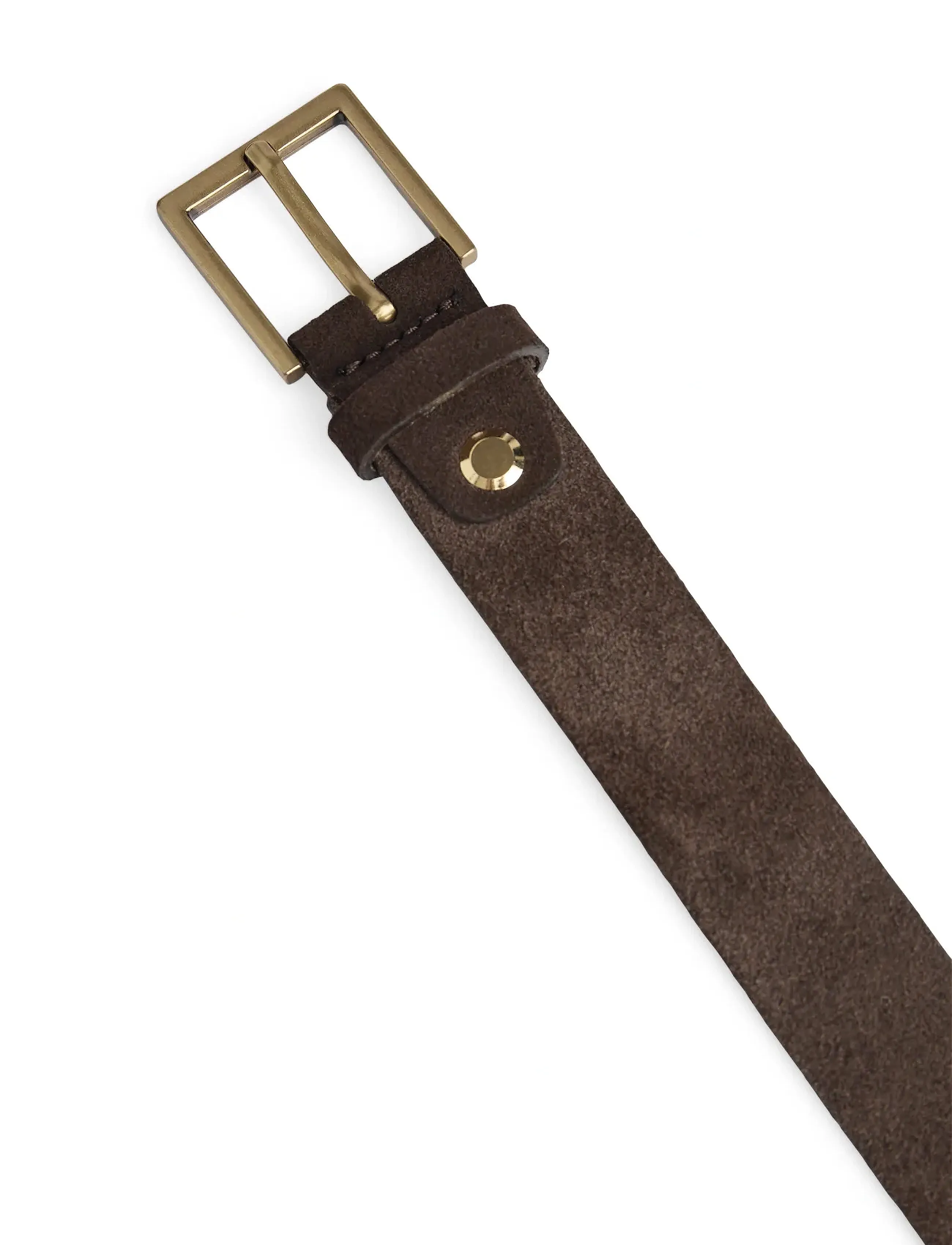Markberg - EmiraMBG Belt - dark brown w/br. gold - 2