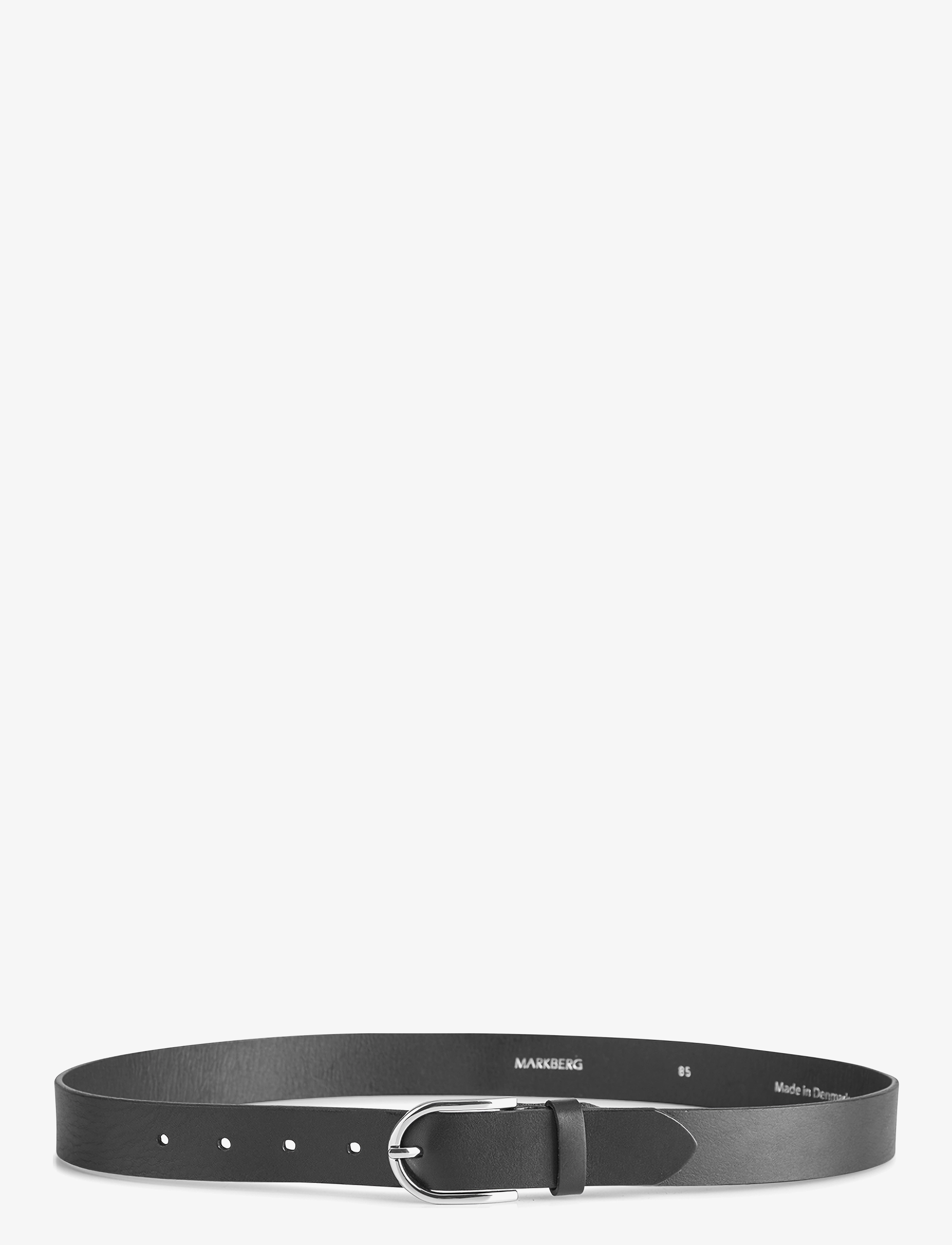 Markberg - AdeliaMBG Belt - läderskärp - black - 1