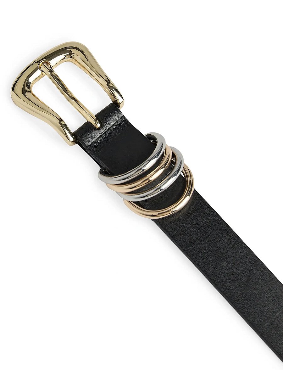 Markberg - SifMBG Belt - leather belts - black - 3