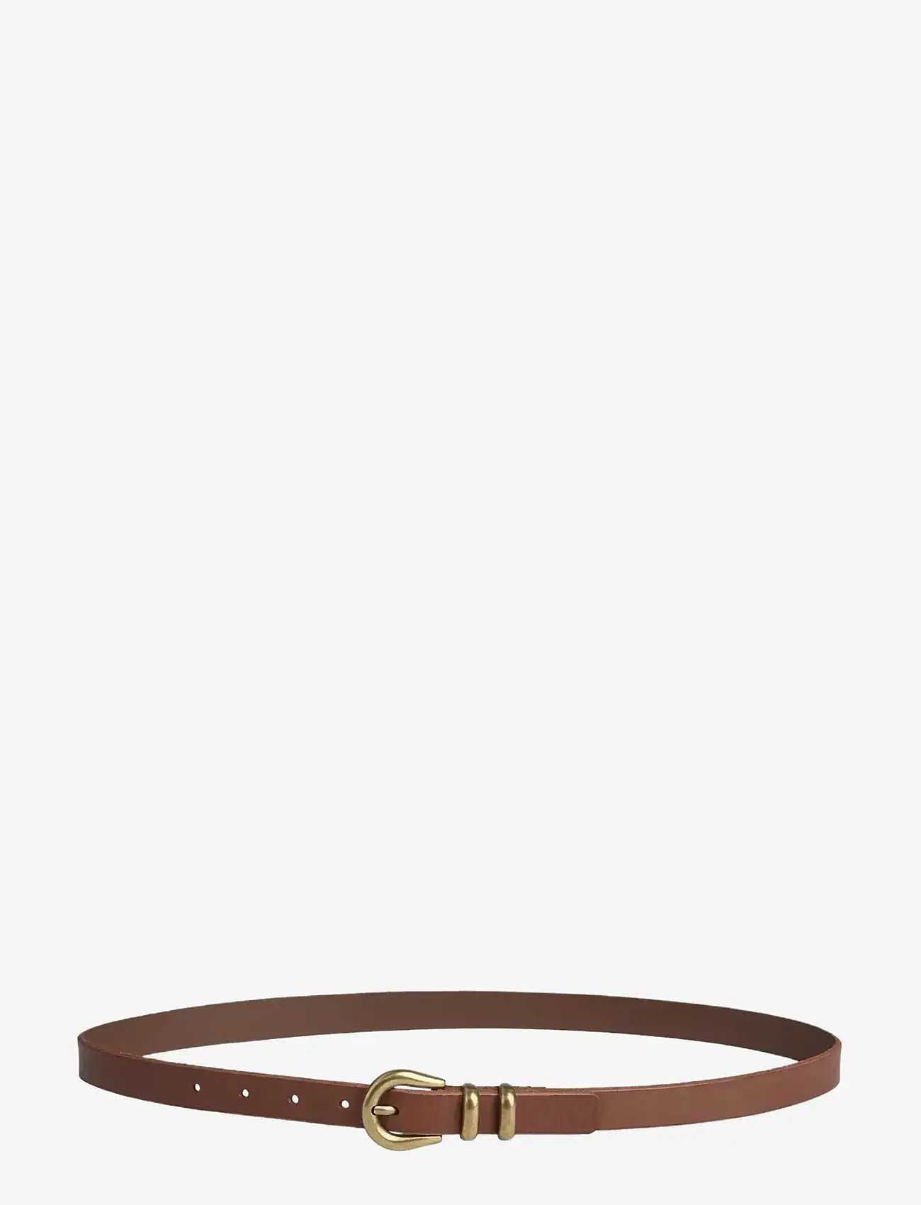 Markberg - ScarletMBG - leather belts - cognac w/br. gold - 2