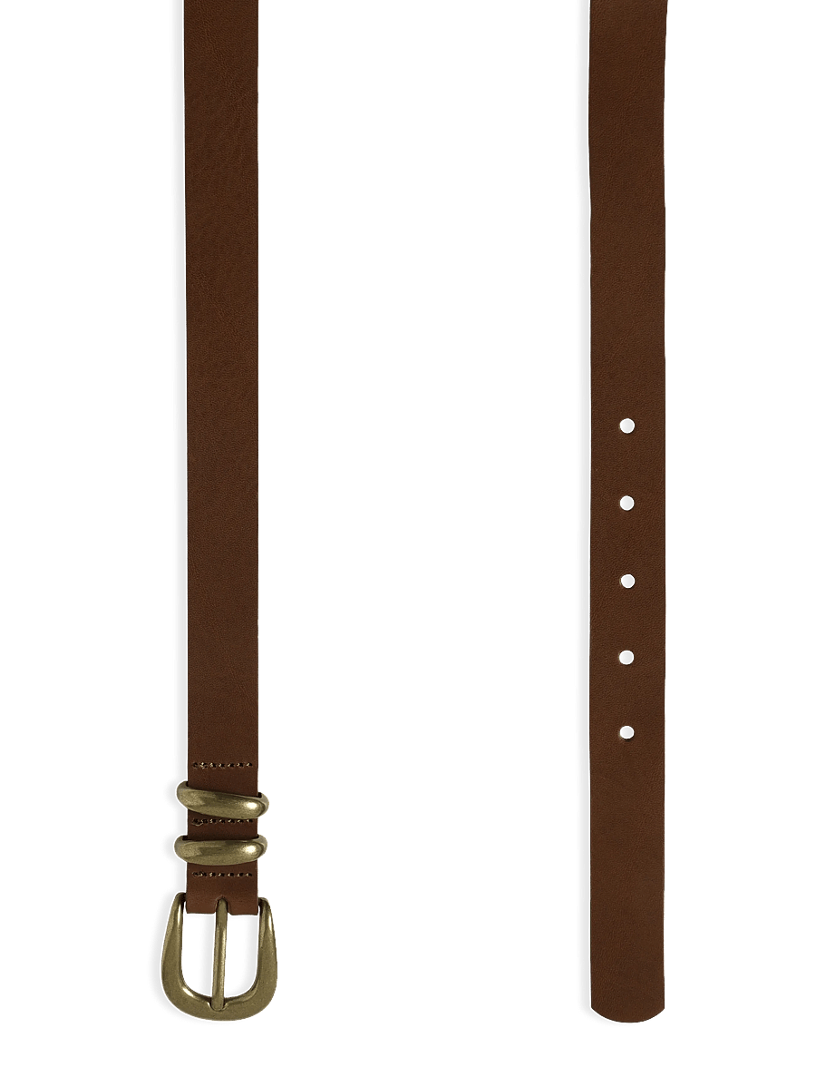 Markberg - SionaMBG - nahkrihmad - cognac w/br. gold - 2