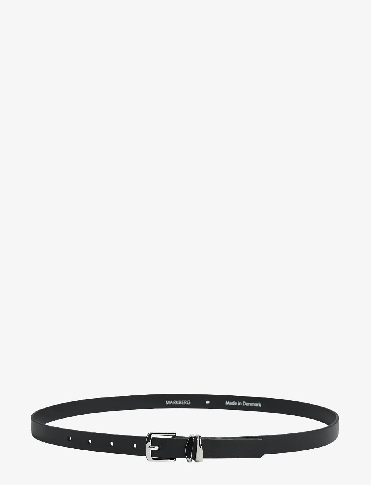 Markberg - KinsleyMBG Belt - läderskärp - black - 1