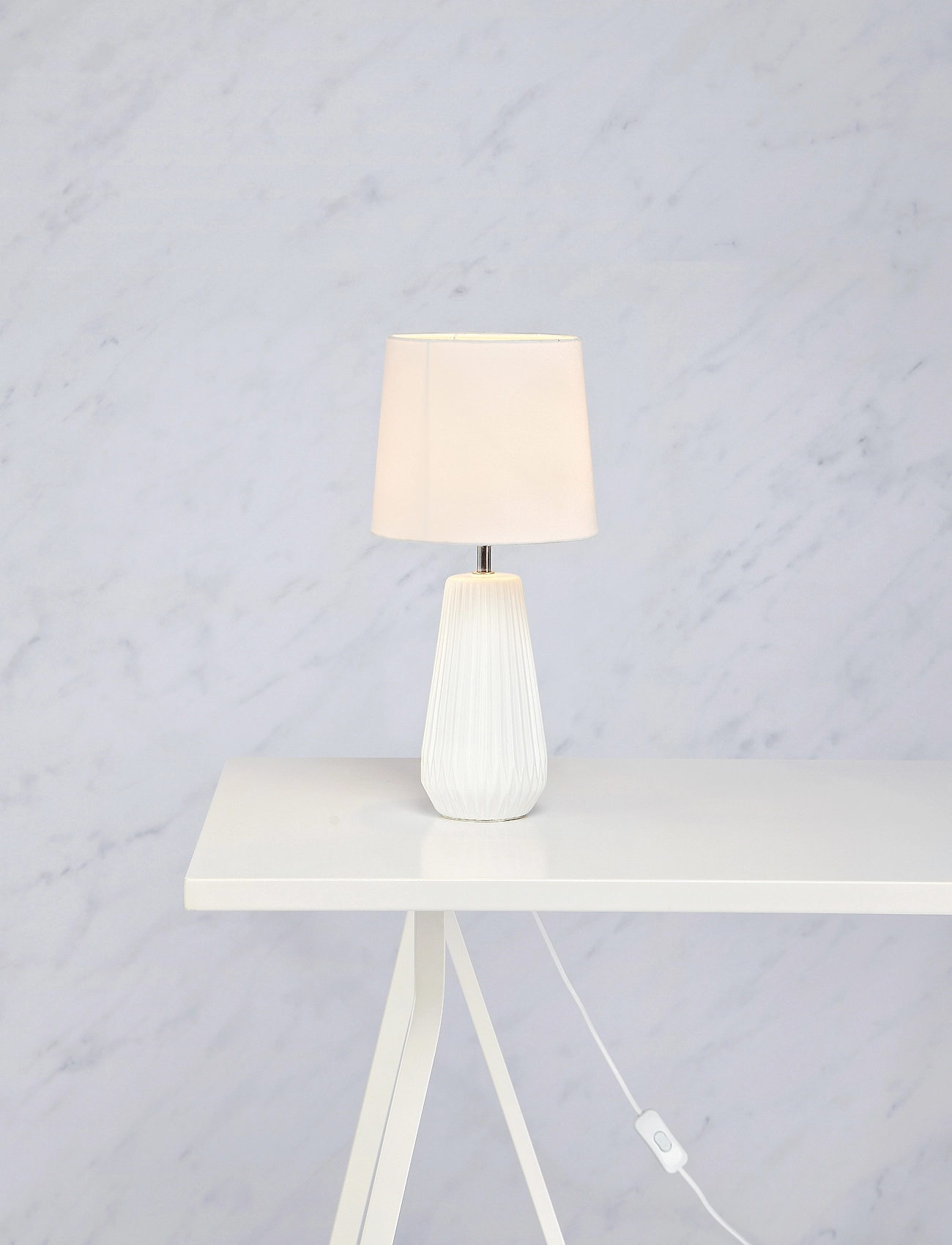 Markslöjd Lighting - NICCI Table 1L - bordlamper - white - 1