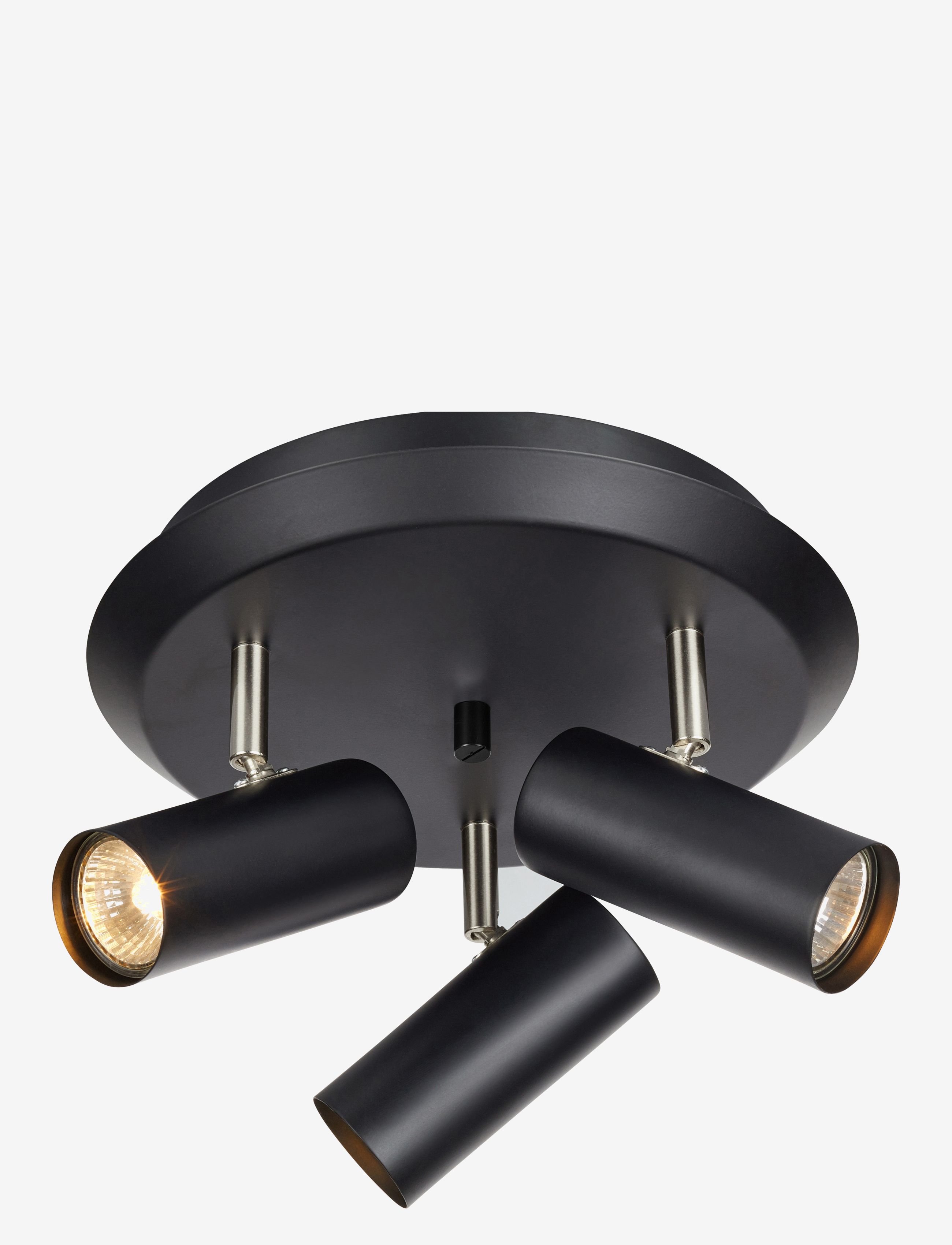Markslöjd Lighting Barcelona Tak 3L, Spotlight, Sort, Str: ONE SIZE