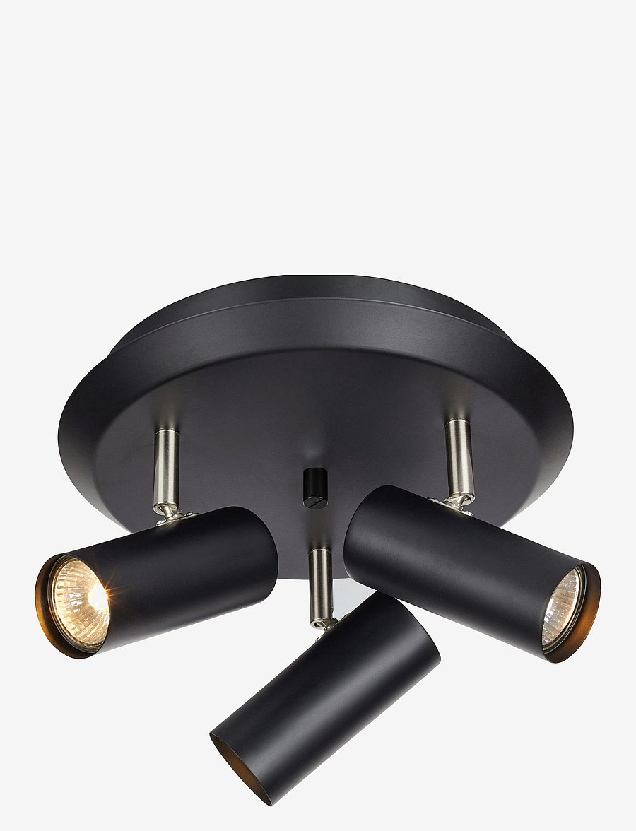 Markslöjd Lighting - BARCELONA Ceiling 3L Black - deckenspots - black - 1