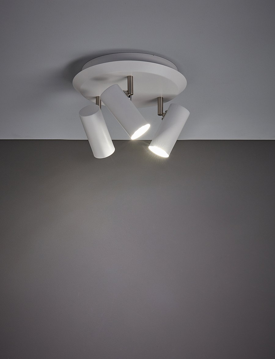 Markslöjd Lighting - BARCELONA Ceiling 3L White - deckenspots - white - 0