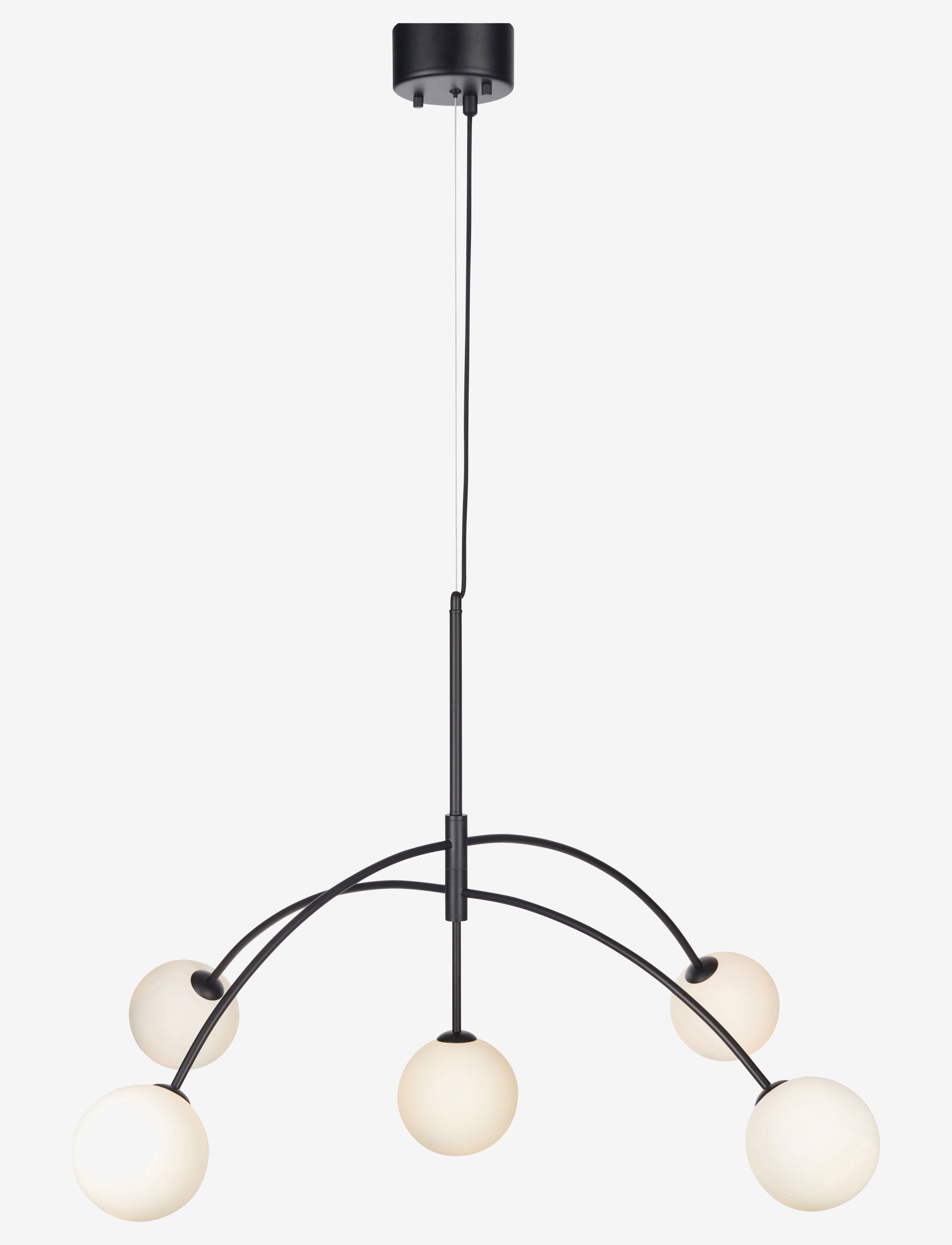 Markslöjd Lighting Heaven Pendel 5L, Pendellampe, Sort, Str: ONE SIZE