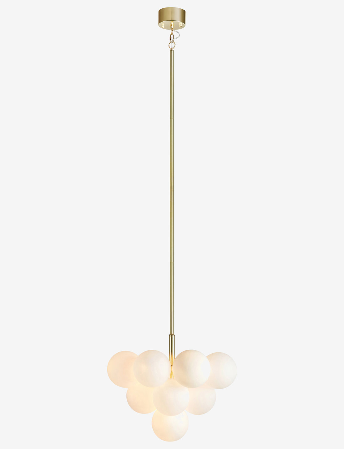 Markslöjd Lighting - MERLOT Pendant Lamp - pendler - brass/white - 0