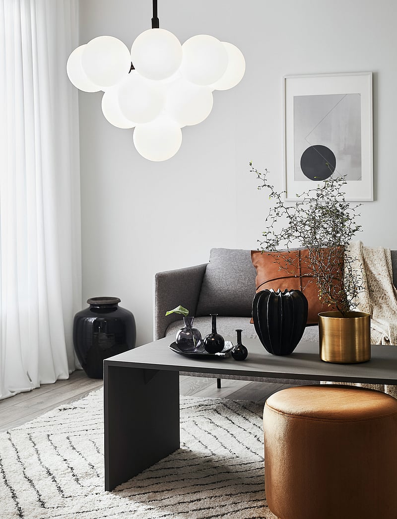 Markslöjd Lighting - MERLOT Pendant Lamp - rippvalgustid - black/white - 0