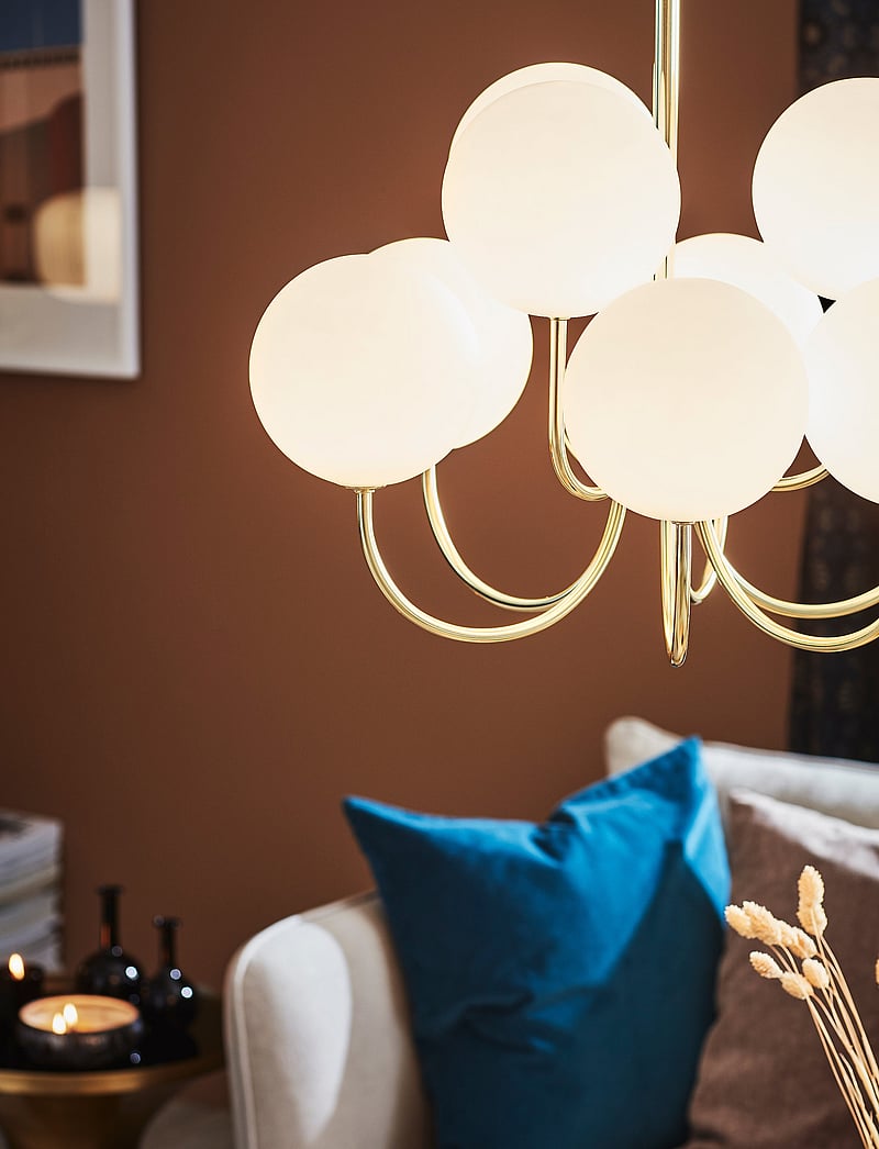 Markslöjd Lighting - BIANCO Pendant 9L Gold/White - pendellampen - gold/white - 2