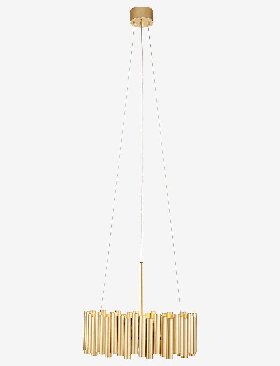 Markslöjd Lighting - LEVEL Pendant 3L Gold - pendellampen - gold - 1