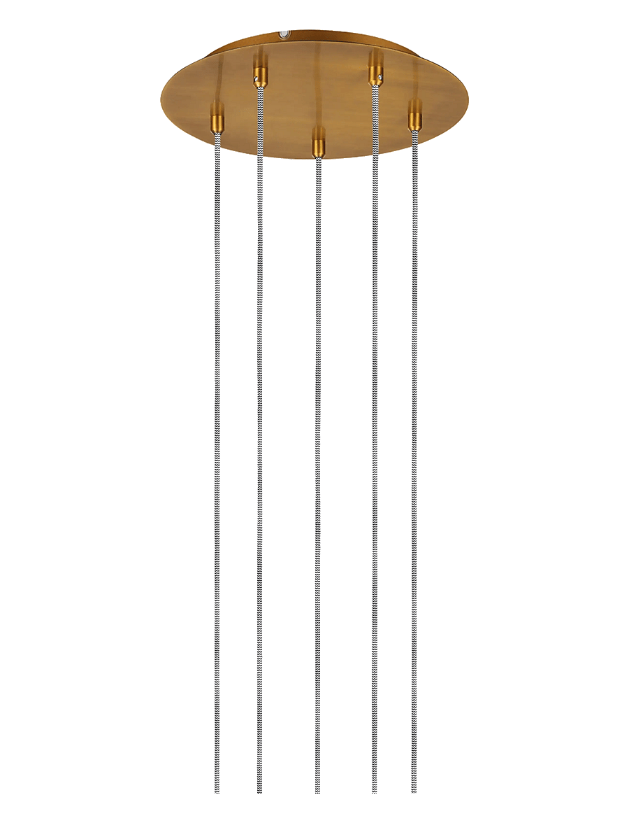 Markslöjd Lighting - BRONX Pendant 5L Round - pakabinami šviestuvai - bronze - 2