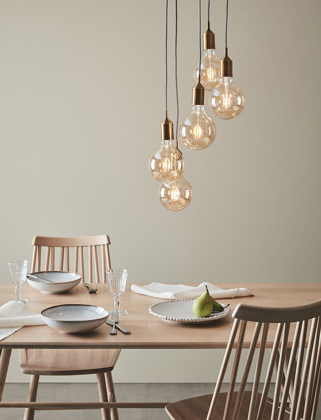 Markslöjd Lighting - BRONX Pendant 5L Round - pendellampen - bronze - 1