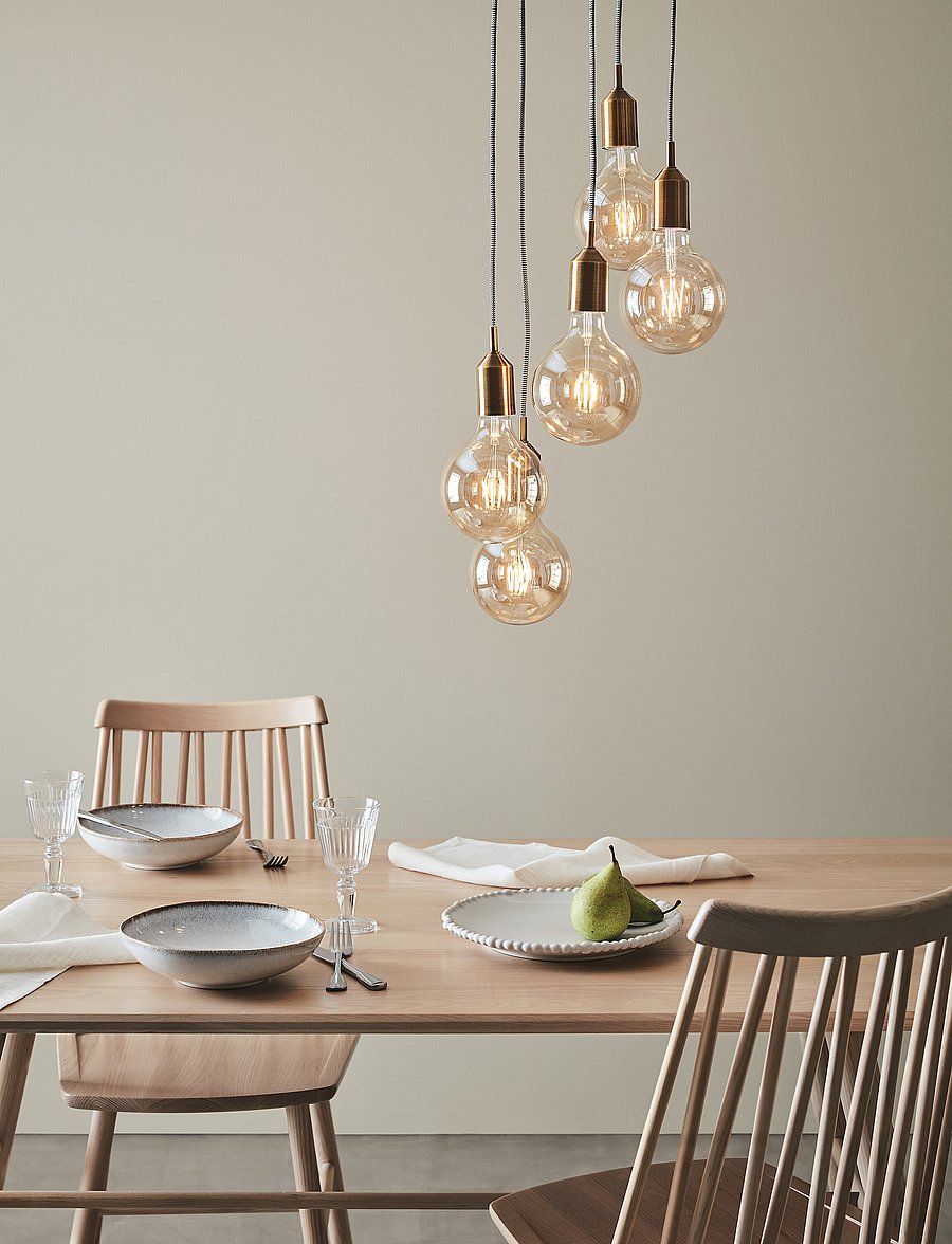Markslöjd Lighting - BRONX Pendant 5L Round - pakabinami šviestuvai - bronze - 0