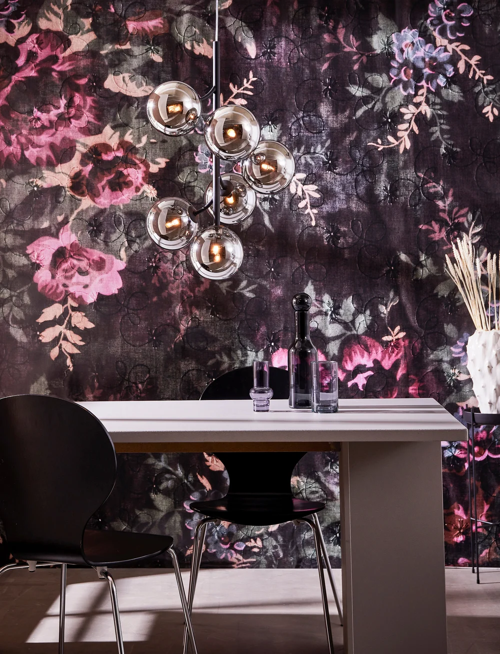 Markslöjd Lighting - CALLISTO Pendant 6L Black/Smoke - pendellampen - black/smoke - 1