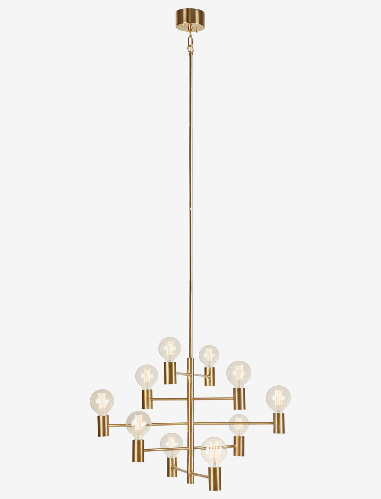 Markslöjd Lighting - PARIS Pendant 10L Dark Brass - pendellampen - dark brass - 0