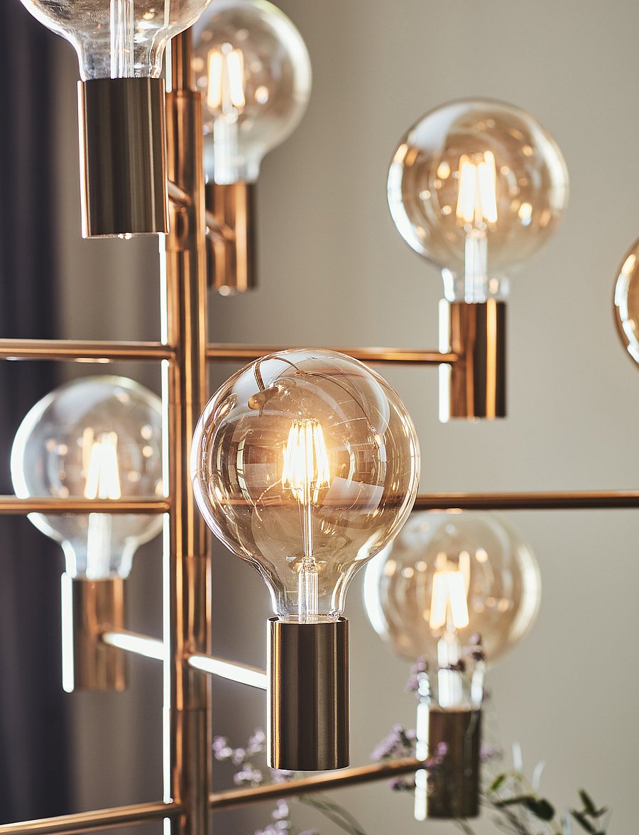 Markslöjd Lighting - PARIS Pendant 10L Dark Brass - piekaramās lampas - dark brass - 2
