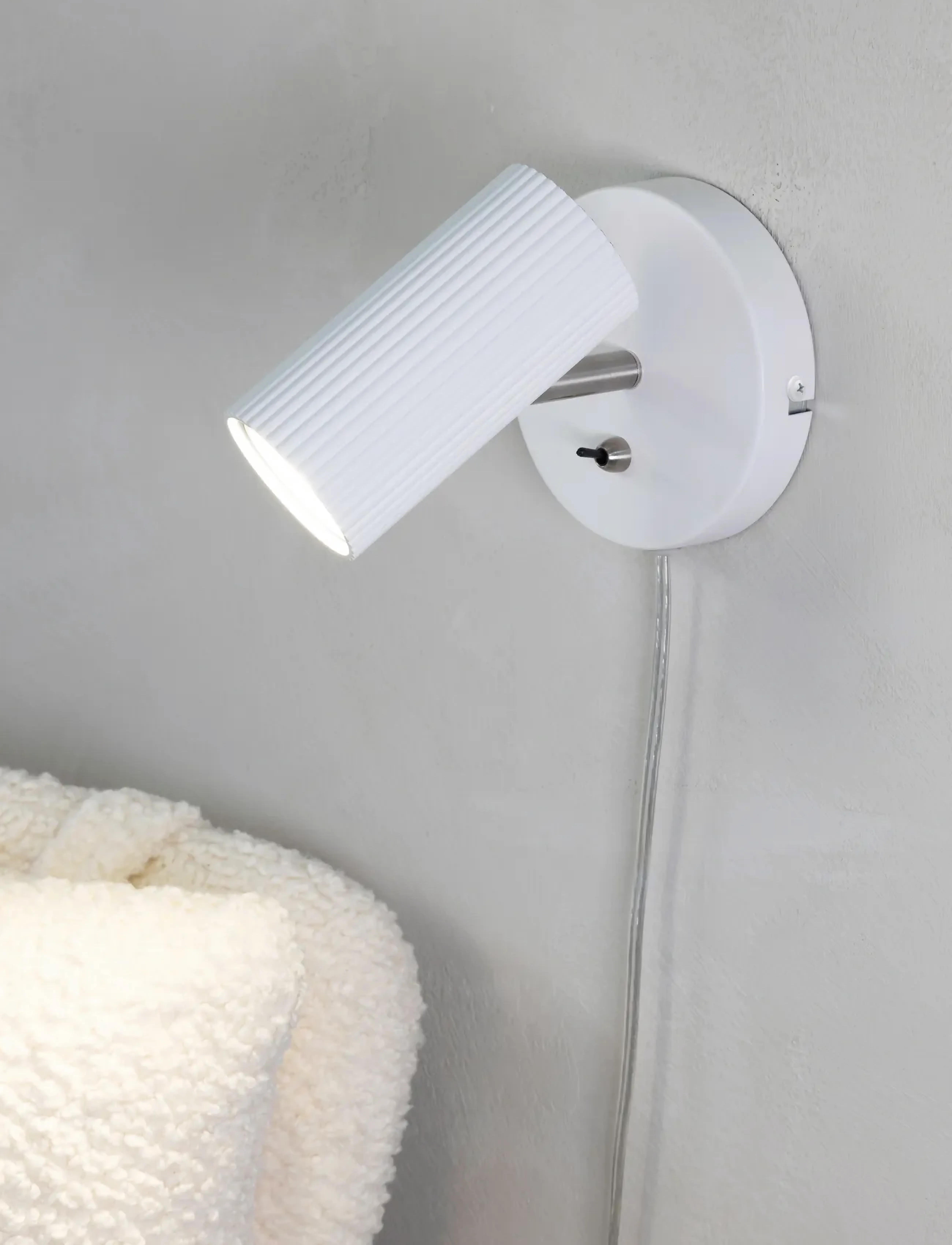 Markslöjd Lighting Costilla Wall Lamp, One Size, Lamps, Weiß - Homeware