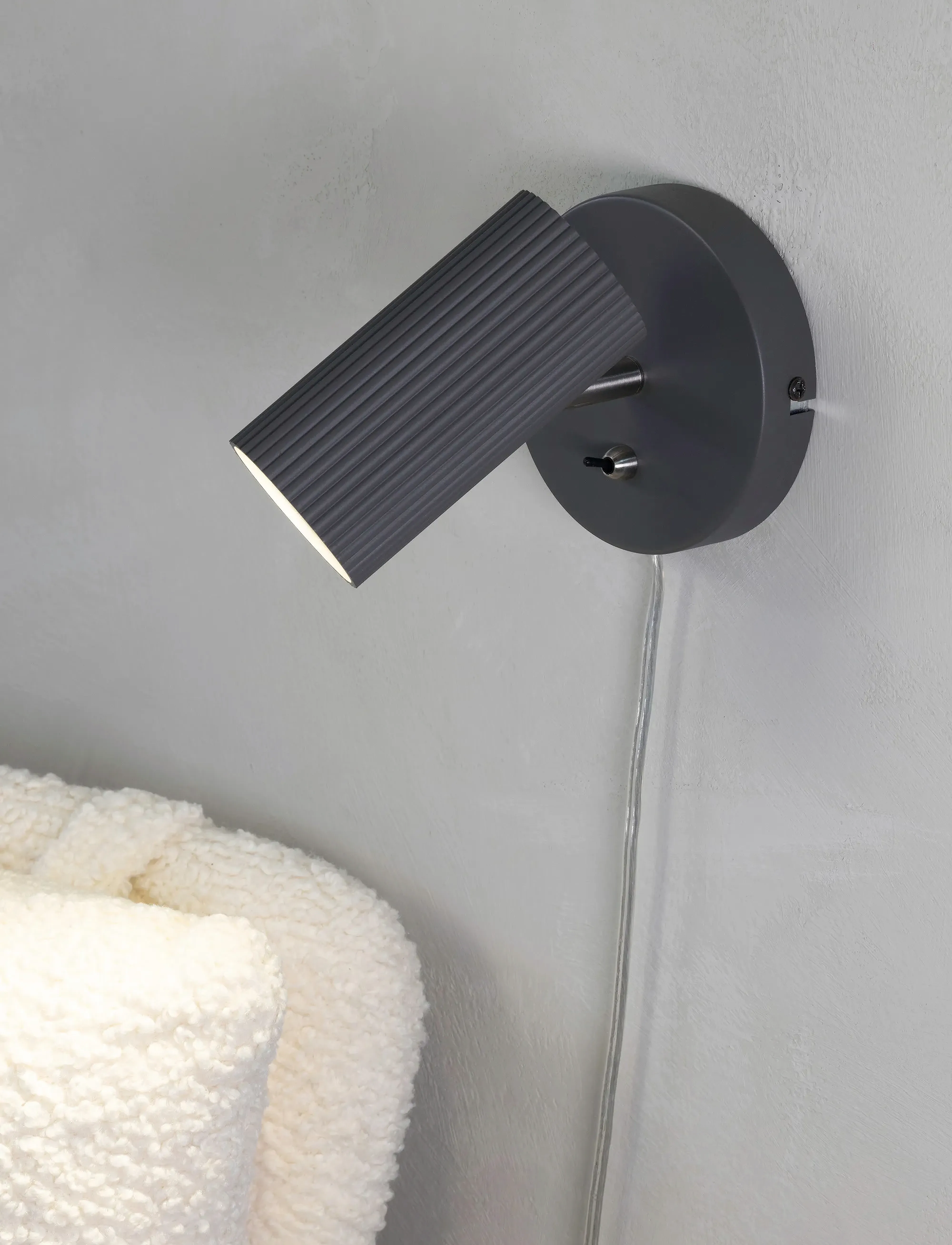 Markslöjd Lighting Costilla Wall Lamp, One Size, Lamps, Schwarz - Homeware