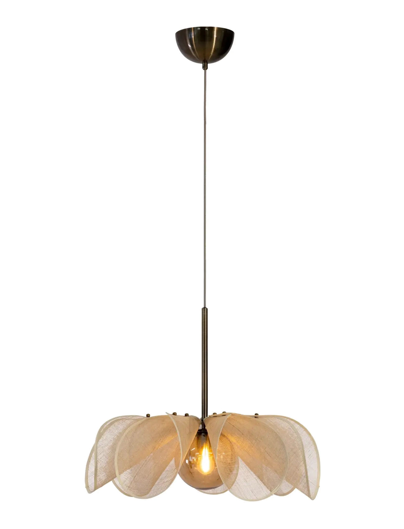 Markslöjd Lighting STYRKA Pendant Lamp - Valgustus - BEIGE / gold