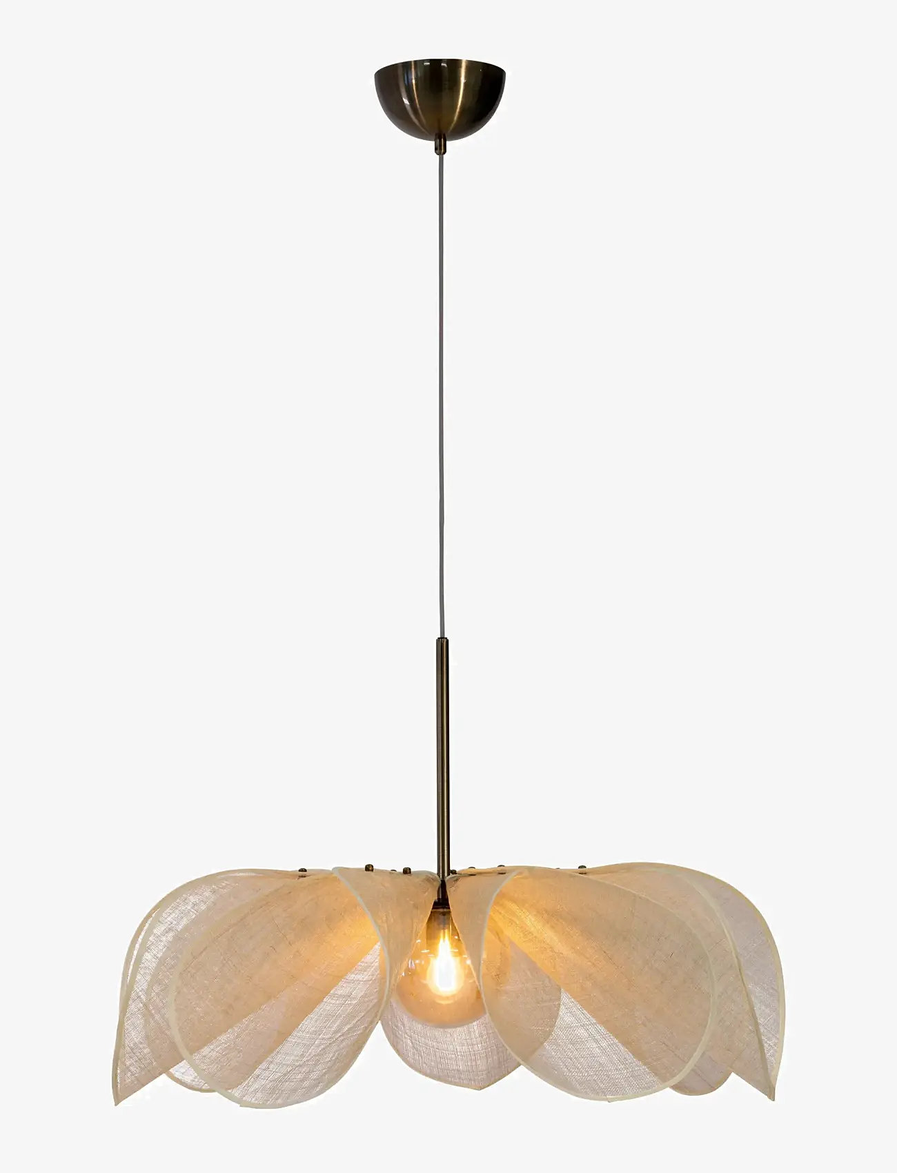 Markslöjd Lighting - STYRKA Pendant Lamp - pendellampen - beige - 0