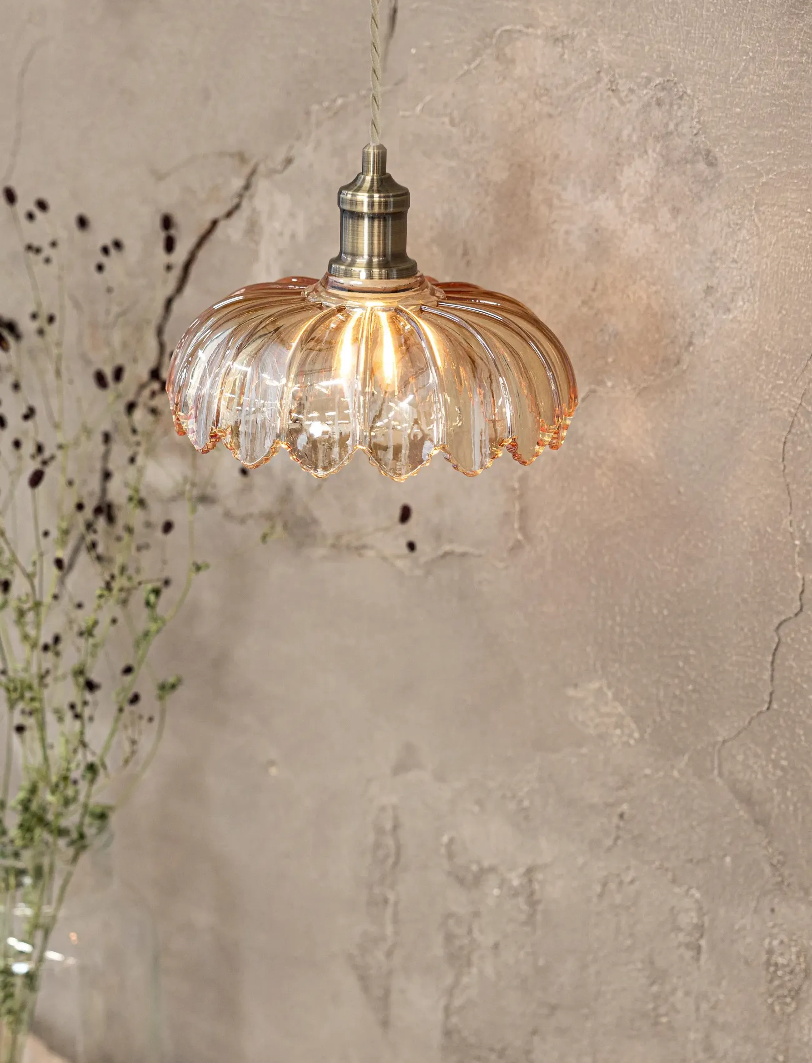Markslöjd Lighting - KURAGE Takpendel - amber - 2