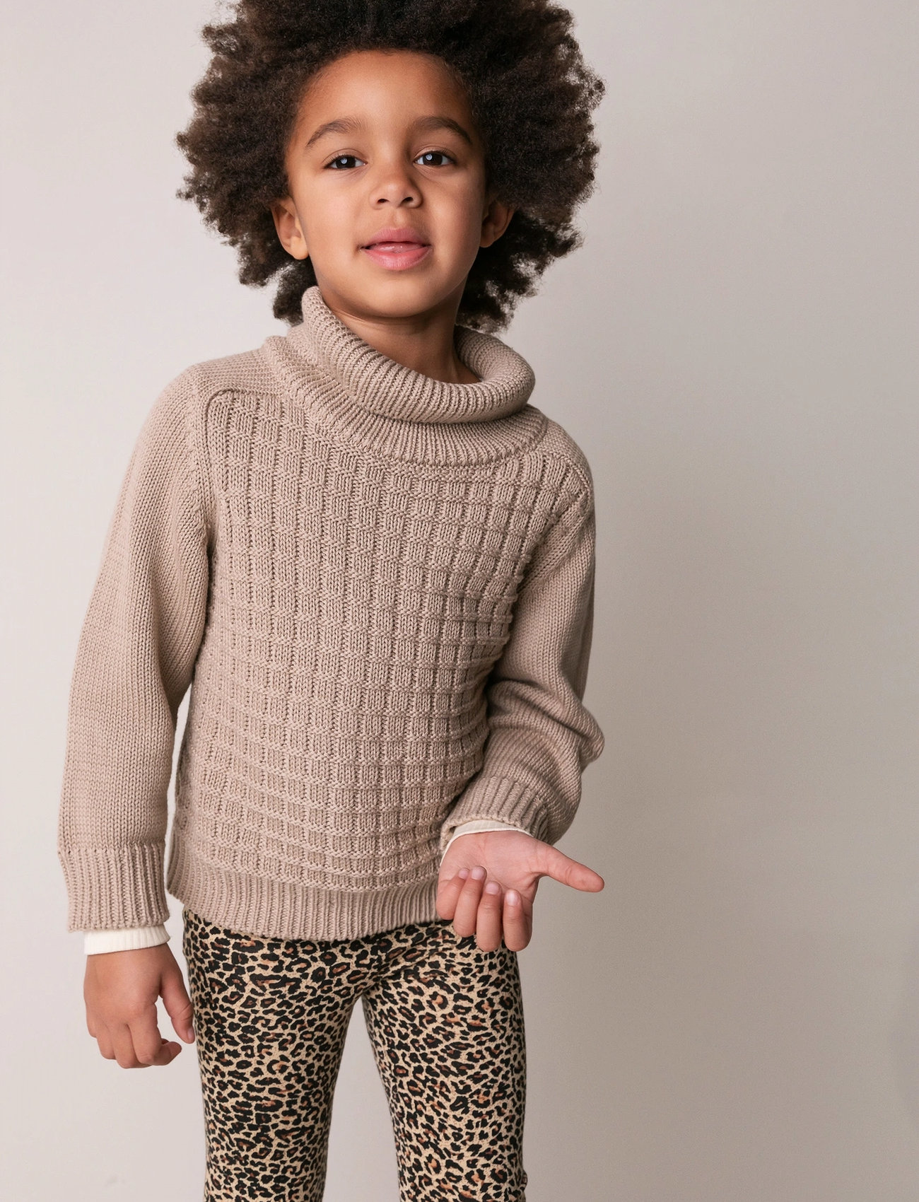 Leo Brown Leo Leggings str. 12m/80cm