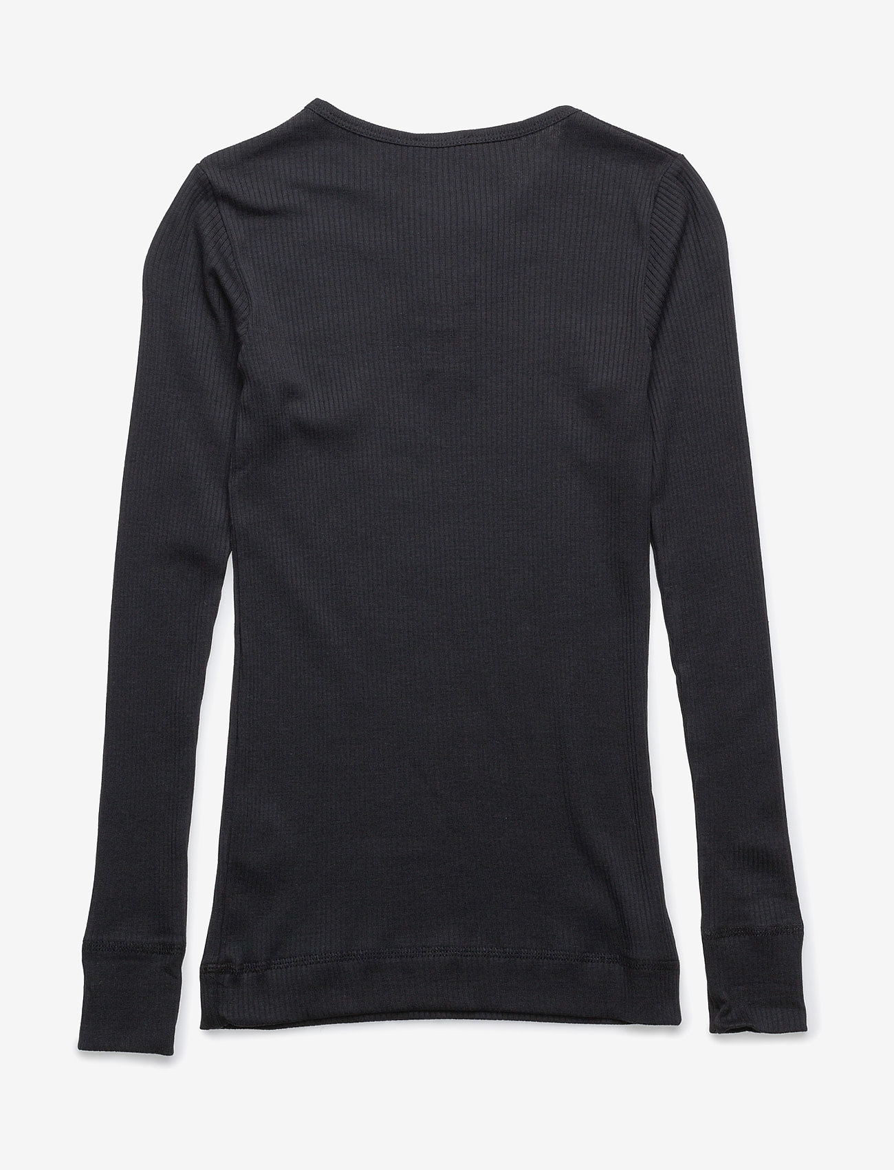 MarMar Copenhagen - Tee LS - långärmade t-shirts - black - 1