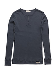 MarMar Copenhagen - Tee LS - long-sleeved t-shirts - blue - 0