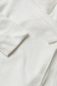 MarMar Copenhagen - Tut Wrap LS - langærmede t-shirts - gentle white - 2