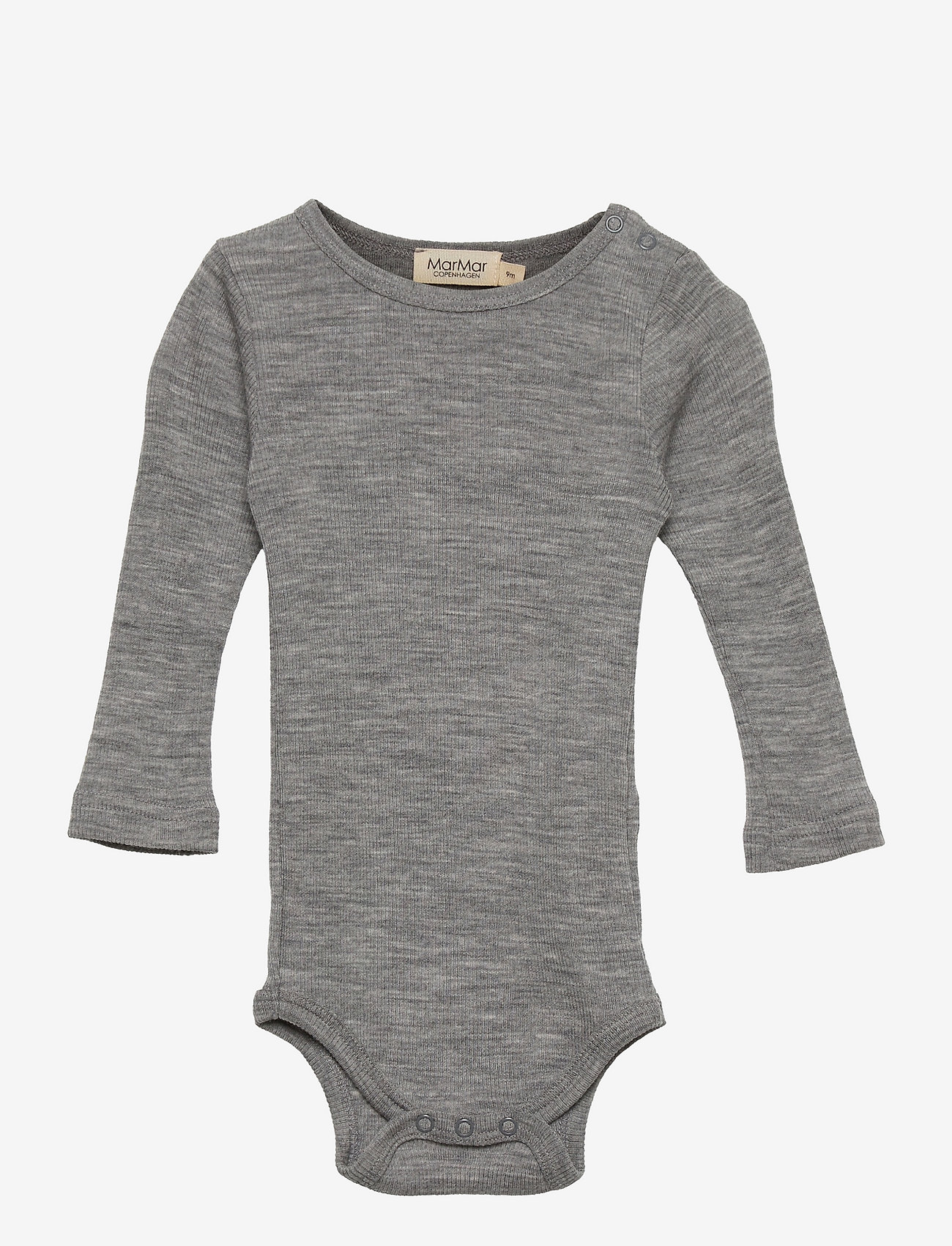 MarMar Copenhagen - Bense - long-sleeved bodies - grey melange - 1